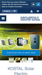 Mobile Screenshot of kostal-solar-electric.com